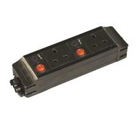 Powerpack Underdesk Unit 2 x 5A sockets 2 x switches