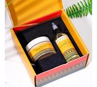 PowerPak 100% Raw Batana Oil Hair Growth Kit Dr. Sebi Batana Oil from Honduras Unrefined Promotes Hair Thickness for Men and Women 120ml