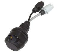 Caravan 13 Pin Socket to 7 Pin 12N 12S Adapter Lead