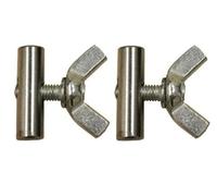 POWERPART 2 x Caravan Sun Canopy Awning Rail 8mm End Stoppers Motorhome Campervan
