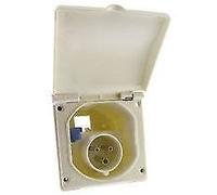POWERPART 240V Caravan Mains Inlet - TND Model - White - PO141