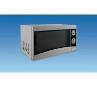 POWERPART Low Wattage Microwave Oven 17L Silver Caravan Motorhome Camper