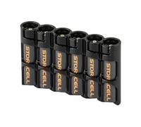 PowerPax 6 AAA Battery Caddy - Tuxedo Black
