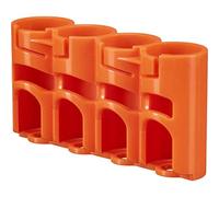 Powerpax Rayovac Étui pour piles CR123 Lot de 4 Orange