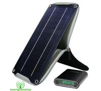 POWERplus Crocodile 5 Watt Solar Panel Powered 10400 mAh PowerBank with Display