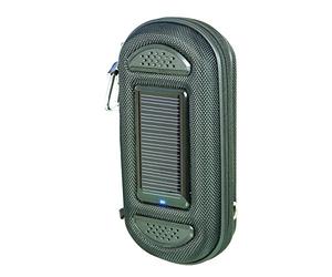 POWERplus Jaguar Solar Charger with Speaker and Pouch