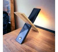 POWERplus Sphynx Solar LED Multifunctional Desklamp - Bamboo & Steel