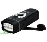 POWERplus Wolf Wind-Up FM Radio & LED Flashlight with Personal Alarm