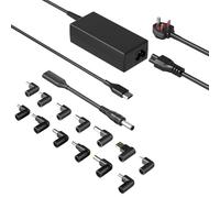 PowerPortnerLink 100W USB C charger Compatible with 15 Port Lenovo Dell HP Acer Asus MacBook Gateway Toshiba Fujitsu Sony LG MSI IBM Google Samsung Chromebook/Monitor/Gaming Adapter