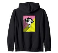 Powerpuff Girls Buttercup Lightning Bolt Eyes Zip Hoodie