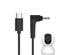 Powerr Extension Charge Cable - 65W DC Right Angle Powerr Charge Cables | PD USB C to DC | PD Fast Charging, Durablee PVC | Type C Male to Degree DC Fast Charging Cable for Routers and Laptops