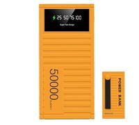 Powers Bank, 50,000 mAh Charging Bank, High Capacity Fast Portable Charger for Phones, Multifunctional Energy Storage with LED Display for Hiking, Camping, Travel, Outdoor Use