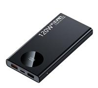 powerS Bank - Battery Pack - Portable Battery Charger | 120w High-Speed Charging Battery Pack | USB-A, USB-B, Type C Bidirectional Fast Charging powerS Bank - Black-White