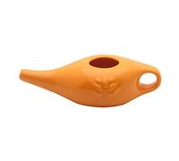 powers Sinus Rinse Pot Ceramic Neti Pot Nose Washing Kit?Comfortable Spout Pot Dust, Pollen, Mucus And Environmental Irritants For Sinus Rhinitis Allergy