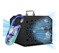 PowerScale Commercial Ozone Generator 150,000mg/h, Industrial odour Removal Machine for Professional Cleaning Use, Ideal for Airbnb Turnovers, Cleaning Services, Homes, Offices & Large Spaces - Black