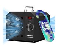 PowerScale OZB2 Commercial Ozone Generator 110,000mg/h Industrial Ozone Machine Odor Removal - Ozone Air Purifier Sterilization for Large Homes & Offices Ozone Odor Eliminator up to 21000sq.ft., Black