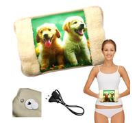 Powersell - Electric Hot Water Bottle | Plush Lining for Softness | Long-Lasting Heat up to 5 Hours | Easy Electric Charging | Suitable for Winter Use, Plush Toy