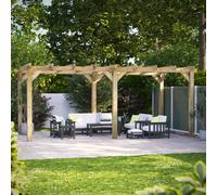 Powersheds 20x10 Wooden Pergola - Pressure Treated 6.0m x 3.0m