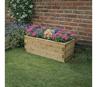 Powersheds 83 x 43cm Rectangular Tanalised Planter