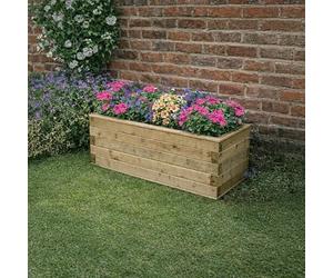 Powersheds 83 x 43cm Rectangular Tanalised Planter