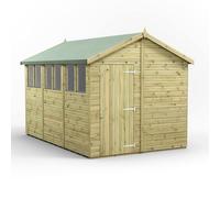 Power 12x8 Premium Apex Garden Shed