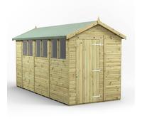 Power 14x6 Premium Apex Garden Shed