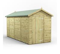 Power 14x6 Premium Apex Windowless Garden Shed