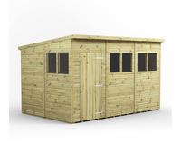 Power 12x8 Premium Pent Garden Shed