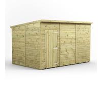 Power 12x8 Premium Pent Windowless Garden Shed