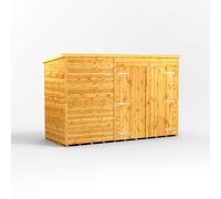 Power 10x4 Pent Storage Shed