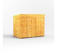 Power 8x5 Pent Storage Shed