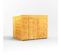 Power 8x6 Pent Storage Shed