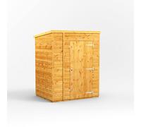 Power 5x4 Tool Shed, Brown