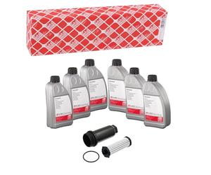 POWERSHIFT 6DCT450 6 SPEED AUTOMATIC GEARBOX OIL FILTER SERVICE KIT 6L FEBI Bilstein For Ford (176877)