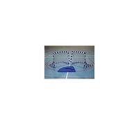 POWERSHOT - Pair of Mini Pop-up Handball Goals - 1.4 X 1 m - Children's Handball Goal with Carrying Bag Included!