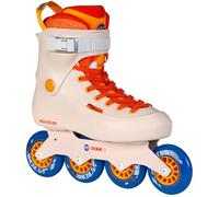 Powerslide Zoom Sunset 90 Inline Skates - Hardboot Urban Skates with 4 x 90 mm Wheels, ABEC 9 Ball Bearings, Aluminium Rail, Dual Fit Liner, Comfort for Wide Feet - Urban Skates for Adults