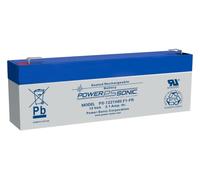 Powersonic 12v-2.1ah fire retardant alarm panel battery,optima,accenta,texecom