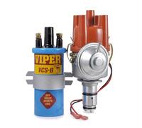 Powerspark Performance Electronic Distributor with Viper Blue Ignition Coil for VW Beetle & Camper Water & Air Cooled Engines