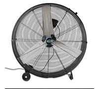 POWERSTAR ELECTRICALS High-Velocity Industrial Drum Fan - 3-Speed Metal Floor Fan with Wheels & Handle, Powerful Air Circulator for Home, Warehouse, Workshop (24", 30", 36") (36" Inches)