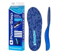 Powerstep Pinnacle Insoles - Orthotics for Plantar Fasciitis & Heel Pain Relief - Full Length Orthotic Insoles for Arch Pain with Moderate Pronation - #1 Podiatrist Recommended (M 7-7.5 W 9-9.5)