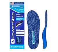 Powerstep Pinnacle Insoles - Orthotics for Plantar Fasciitis & Heel Pain Relief - Full Length Orthotic Insoles for Arch Pain with Moderate Pronation - #1 Podiatrist Recommended (M 12-13)