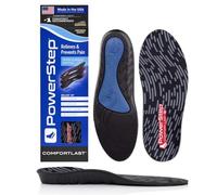 Powerstep Unisex-Adult ComfortLast Shoe Inserts, Black/Red, Men's 7-8.5 / Women's 9-10.5