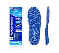 PowerStep Unisex-Child Pinnacle Jr Insole, Blue/Light Blue, Youth 1