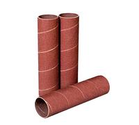 POWERTEC 11212 4.5 Inch Sanding Sleeves for Spindle Sander, 120 Grit, Aluminum Oxide Sandpaper Diameter 1 Inch - 3 Pack