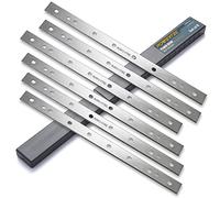 POWERTEC 12800DDV 13" HSS Planer Blades Replacement for DEWALT DW7352 DW735 - Set of 6