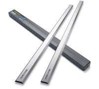 POWERTEC 12818 12-1/2" HSS Planer Blades Replacement for Craftsman 23378 233780 23315, Jet 708522 708813 JWP-12-4P JWP-12DX, Rockwell RK9018, Wilton 34463 99178 - Set of 2