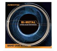 POWERTEC 13261 Bi-Metal Bandsaw Blade 80" x 1/2" x 6 TPI