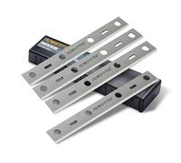 POWERTEC 14801DD 6" Jointer Blades Replacement for Craftsman 21788, Porter Cable PC160JT, Grizzly G0612, Delta 37-070, JT160, Shop Fox W1814, POWERTEC BJ600, Wen JT3062, 4 Knives