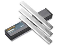 POWERTEC 148020 6-1/8-Inch HSS Jointer Knives for Ridgid JP0610, Set of 3