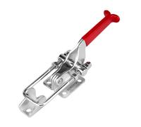 POWERTEC 1PK Toggle Clamp, 2000 lbs Holding Capacity, 40341 Adjustable U Bolt Latch w/Antislip Hand Grip for Woodworking Jigs & Fixtures, Smoker, Tire Carrier, Tool Box, Cabinet (20306)